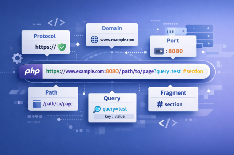 Php Snippet: parse url and separate all it's parts