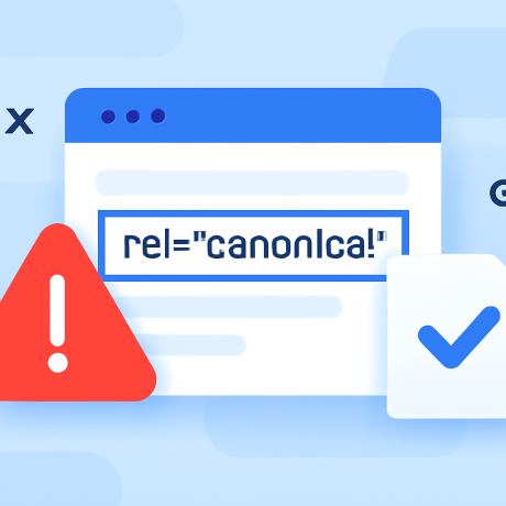 5 errores comunes con rel=canonical