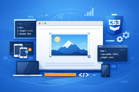 How to Create a Responsive Centered Image in CSS3 