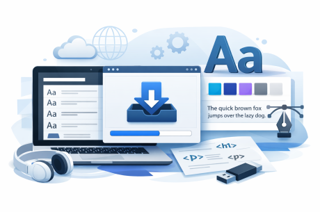 Download Google fonts to your desktop