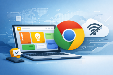 Google Keep: arriva l’app per Chrome consultabile anche Offline