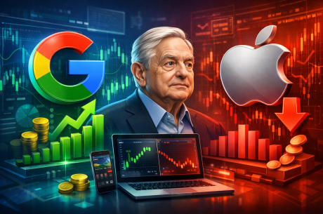 Economía:Soros compra acciones de Google y vende las de Apple 