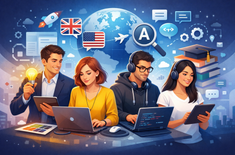 Entrepreneur,startupper,designer or developer? Learning english is essential for your future!