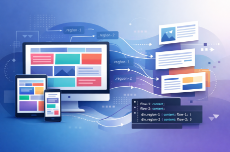 How to create Responsive Content Using CSS Regions 