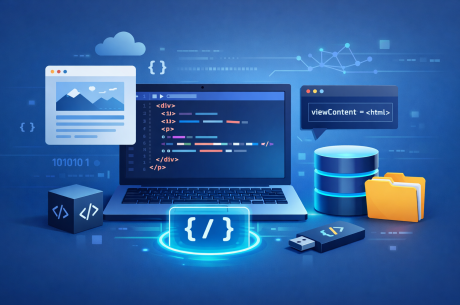 How to Store HTML View File In A Variable 