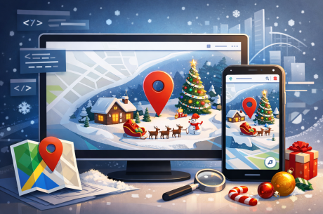 A Christmas Easter Egg in New Google Maps