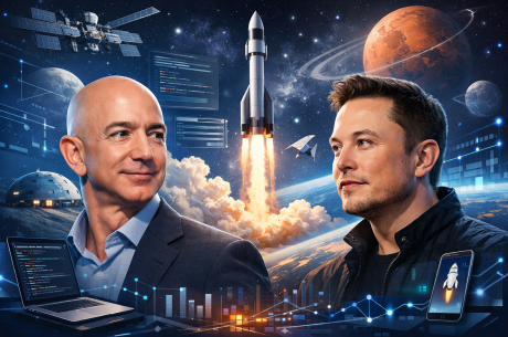 Jeff Bezos realizza il sogno quasi impossibile di Elon Musk.