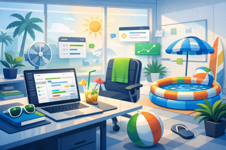 How to Enjoy Summer in the Office - by Wrike project management software