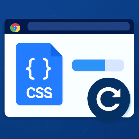 CSS Progressive Loading in Chrome