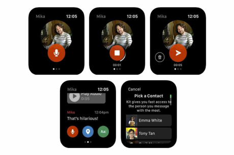Facebook lancia KIT, un'applicazione di messaggistica sperimentale per l'Apple Watch