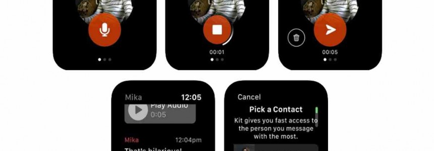 Facebook lancia KIT, un'applicazione di messaggistica sperimentale per l'Apple Watch -   