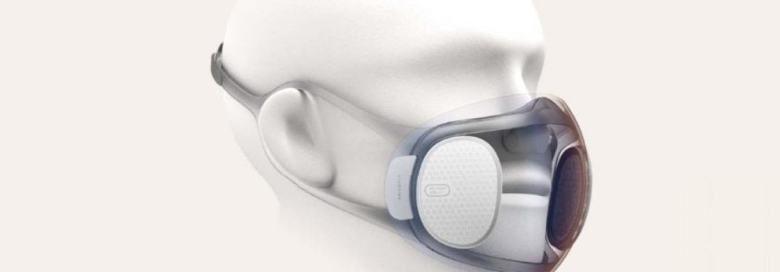 Xiaomi's high-tech masks: they disinfect themselves and work with your mobile phone's facial recognition 
