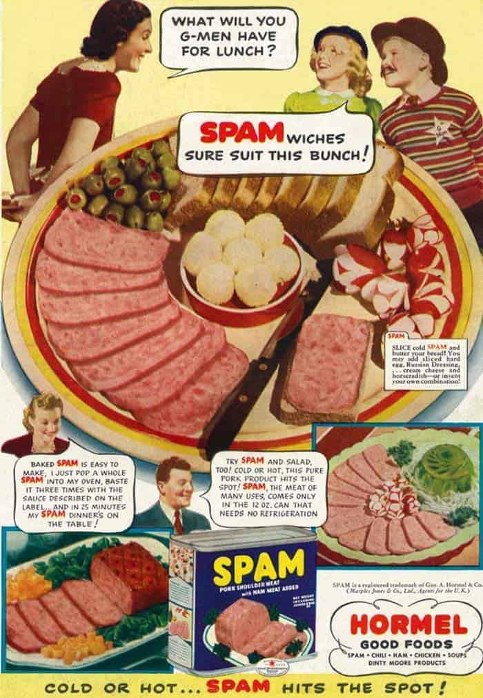 spam origins