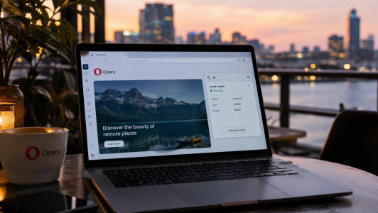 Opera propone WebAI para ejecutar modelos de IA dentro del navegador
