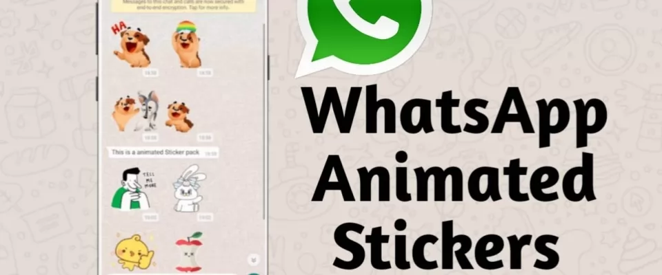 How to create animated stickers with sound on WhatsApp