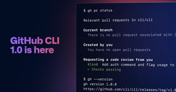 Finalmente attiva la CLI di GitHub
