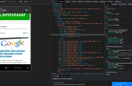 Google dejará de indexar las páginas web hechas para escritorio