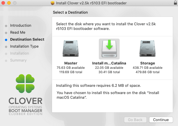 Instalación de Clover