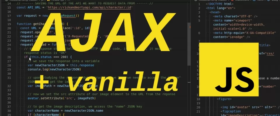 Making AJAX requests to a REST API using vanilla JavaScript and XHR