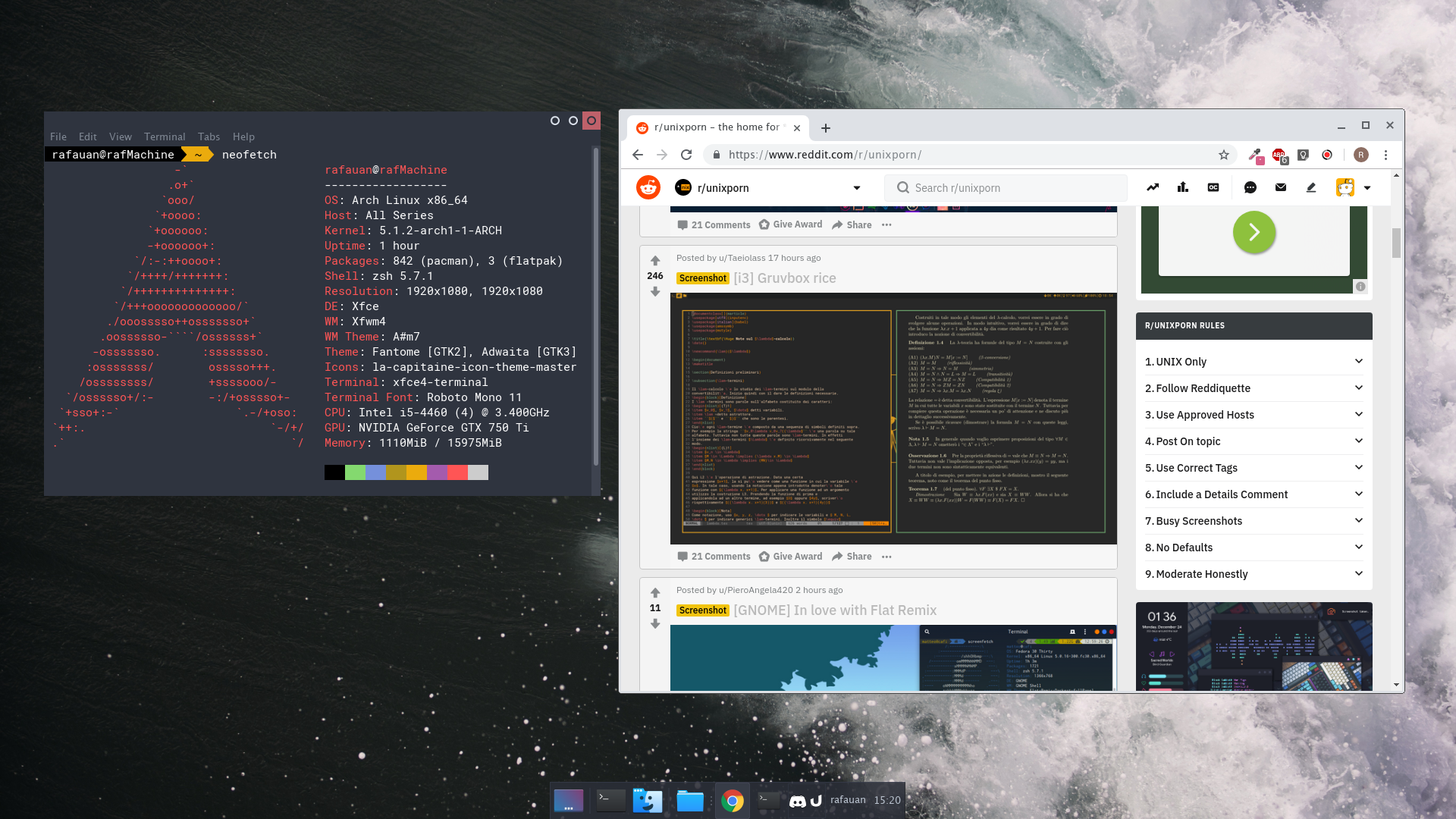 Escritorio de Arch Linux