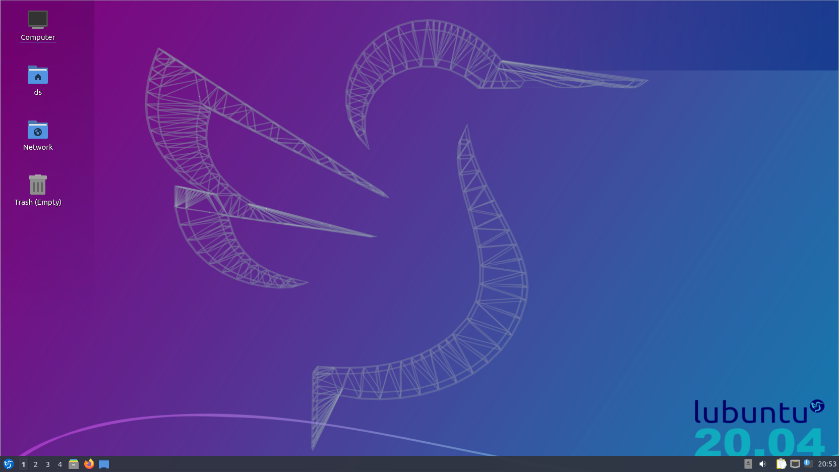 Escritorio de Lubuntu