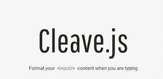 Logo de Cleave.js