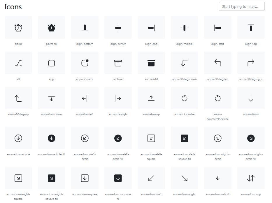 Bootstrap5_Icons_Grid