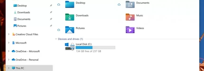 Windows 10 tendrá nuevos iconos del Explorador de Archivos como parte de una revisión visual