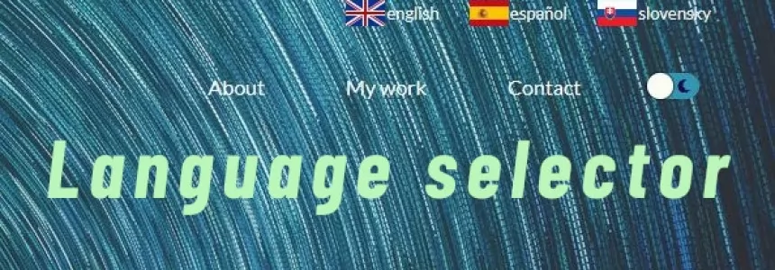 How to make a multilingual website without redirect -   