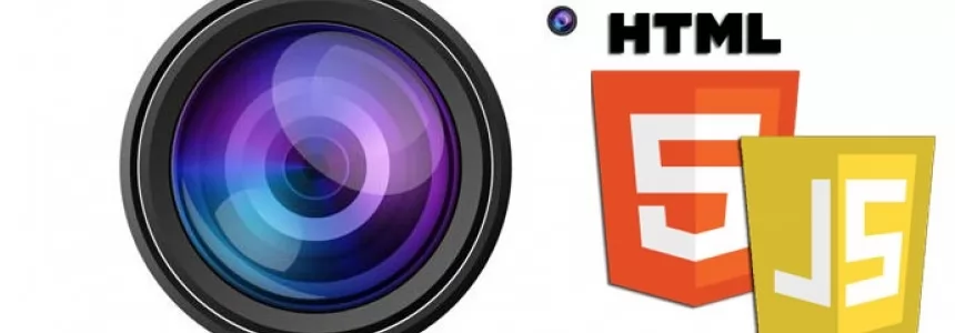 How to access webcam and grab an image using HTML5 and Javascript -   