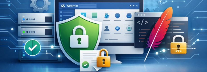 Install and Setup SSL in Webmin and Apache