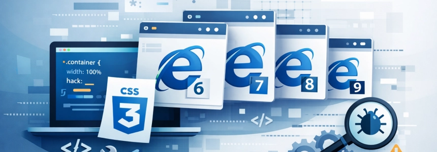 CSS:Browser CSS hacks for IE6,IE7,IE8,IE9