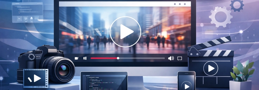 Includere un video di background in un sito web