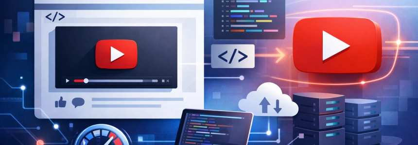 A More Efficient Embedding Method for YouTube Videos