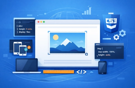 How to Create a Responsive Centered Image in CSS3 