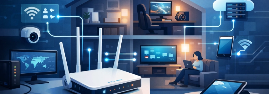 Como configurar una red doméstica
