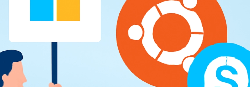 Microsoft protesta, Ubuntu rimuove l'icona di Skype