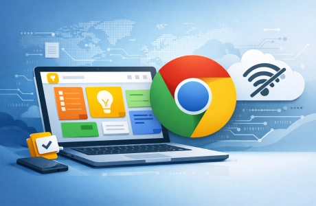 Google Keep: arriva l’app per Chrome consultabile anche Offline