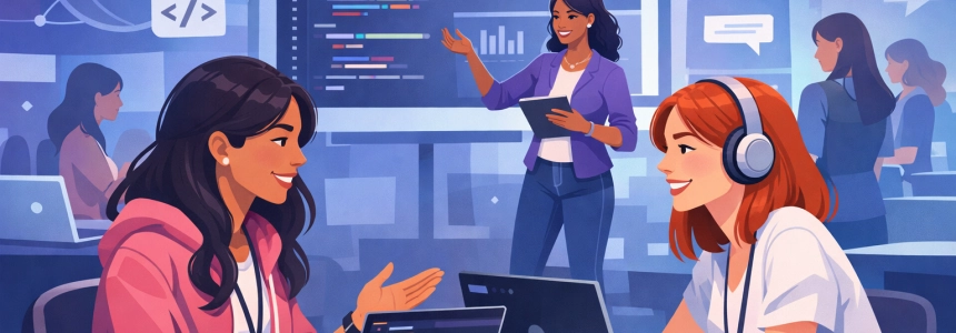 Attracting women to developer events