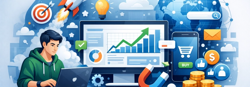 ¿Qué necesitamos para emprender un negocio exitoso en Internet? De un growth hacker!