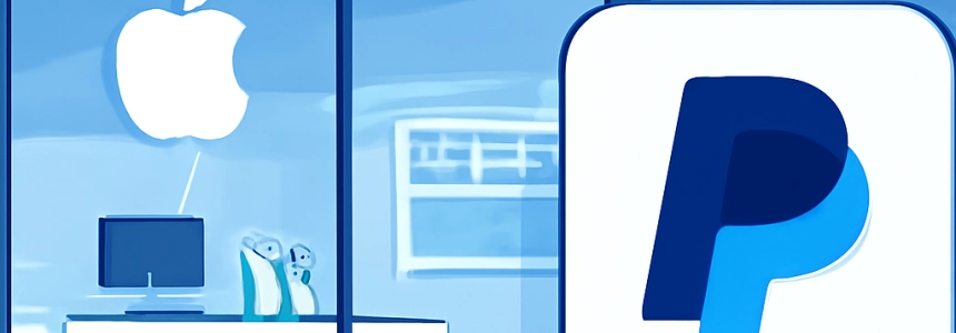Cambio di look per l'Apple Store e pagamenti con PayPal