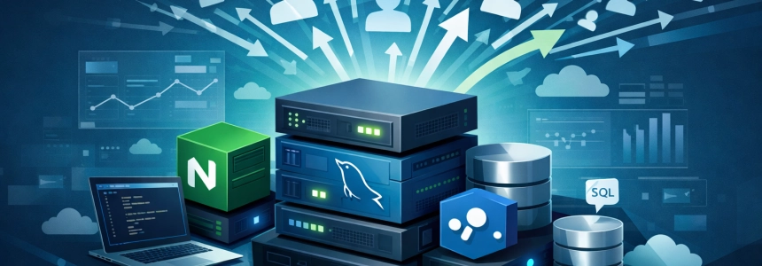 Million of visitors per day with a super cheap  php mysql server using nginx and varnish