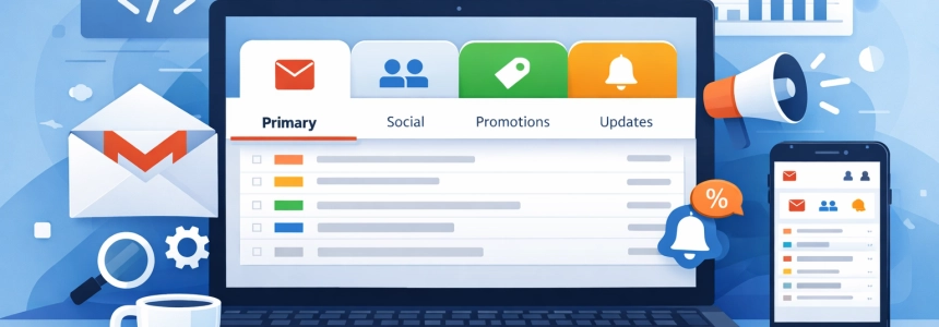How To Use the new Gmail tabs