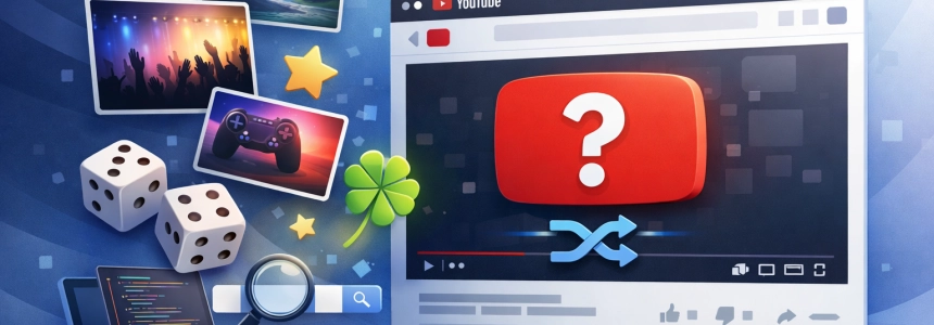 How to enable YouTube's Feeling Lucky Feature