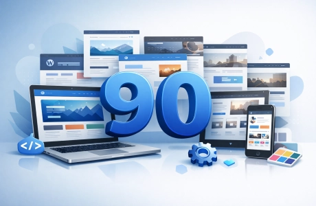 90 free wordpress themes