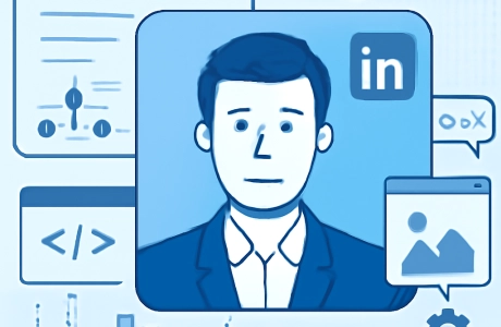 A Portrait Of A LinkedIn User (infographic)