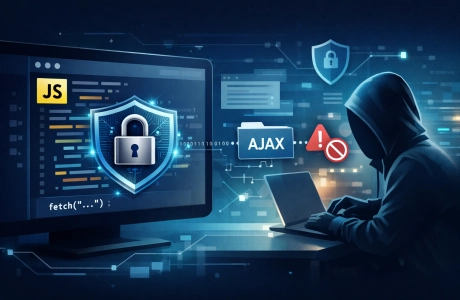 How to protect Javascript code from copying by Ajax method