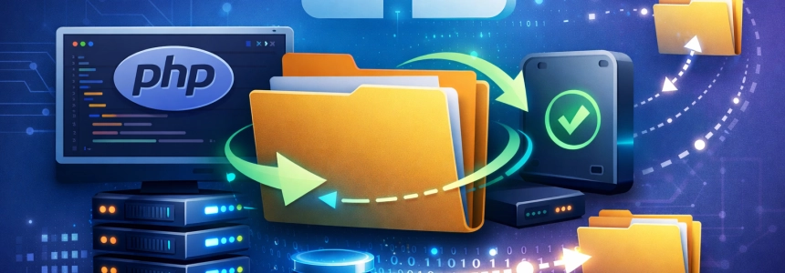 PHP Recursive Backup of Directories