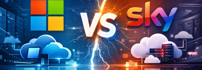 Microsoft vs SKY: è scontro sul marchio SkyDrive 