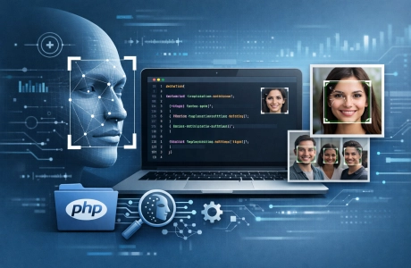 Face detection methods and classes in php
